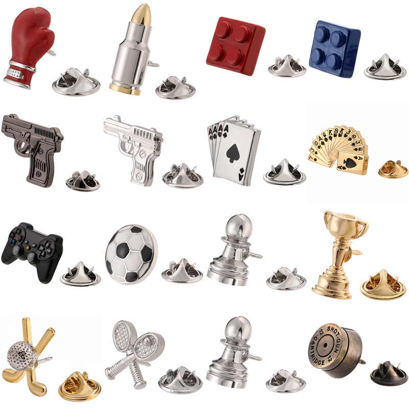 Eyepin Ball End - Broche clásico para hombre y mujer,