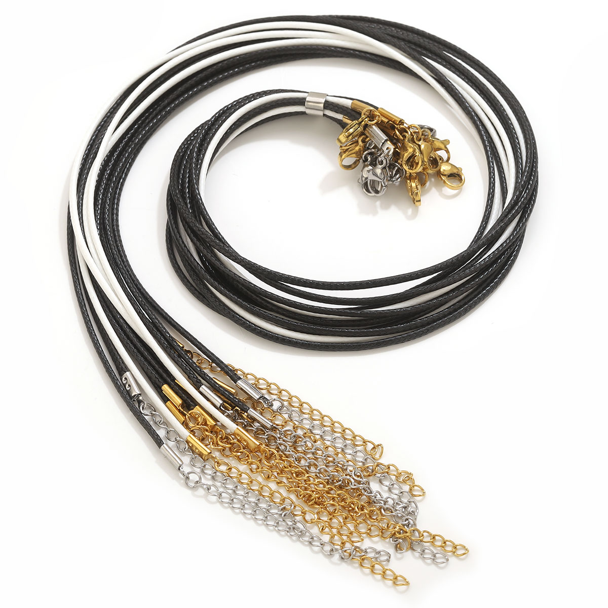 Jewelry Making Wax - Collar de cordón de cuero con