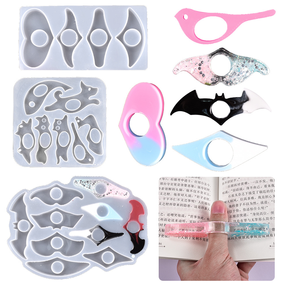 Jewelry Making Guide Book - Molde de silicona con espejo de