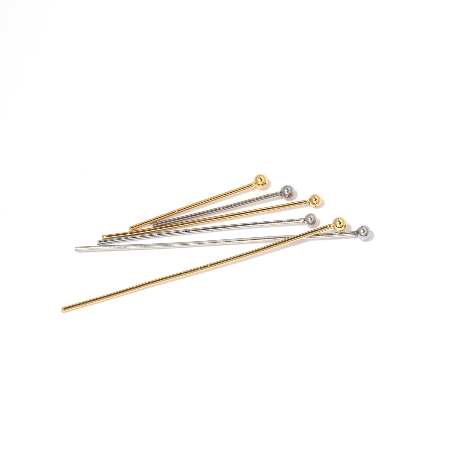 Eyepin Ball End - Dijes de Metal de acero inoxidable,