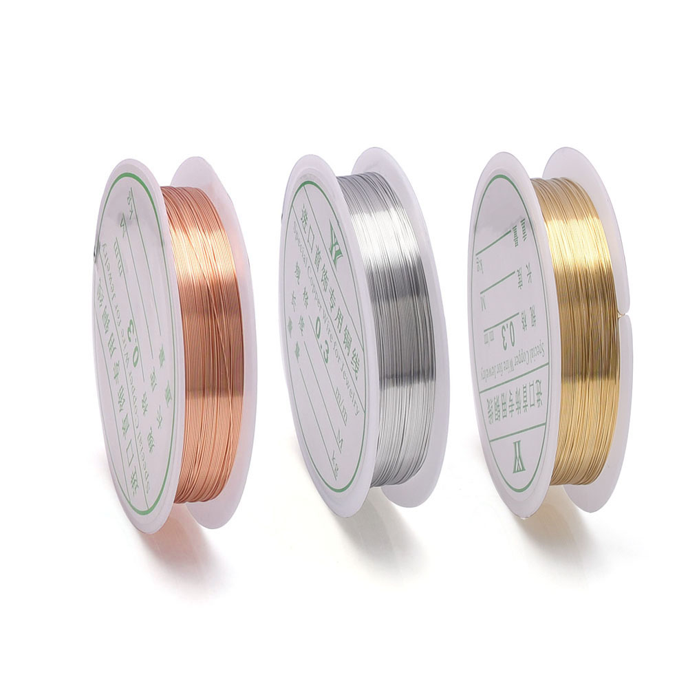 Jewelry Making Wire - Alambre de joyería de 0,2-1mm, alambre