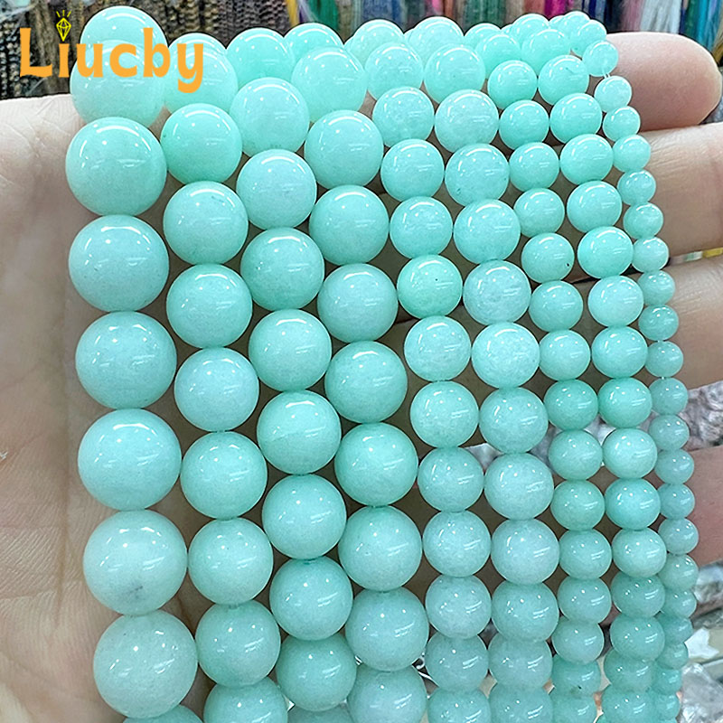 Jewelry Making Amazon - Piedra natural verde, cristal de Amazonas,