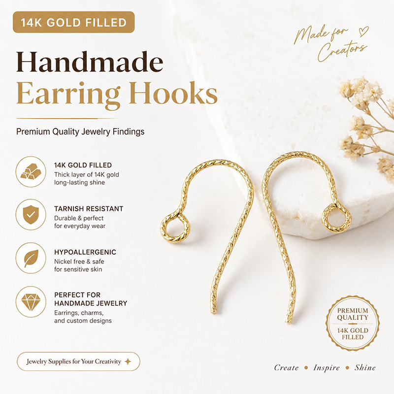 Jewelry Making Wire - Microalambres para Pendientes Sparkle, Chapados en