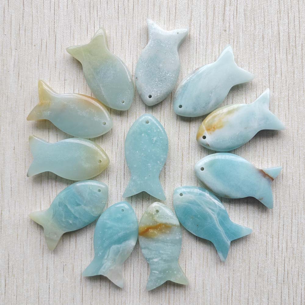 Jewelry Making Amazon - Piedra Natural de Amazon, colgantes con