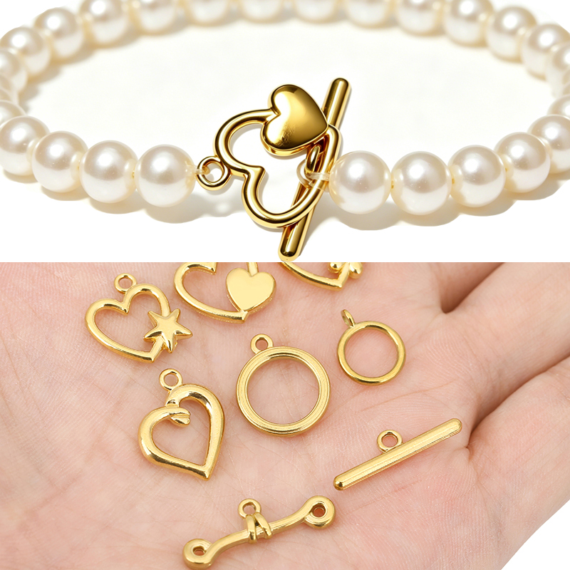 Jewelry Making Materials - 5 juegos de cierres OT de