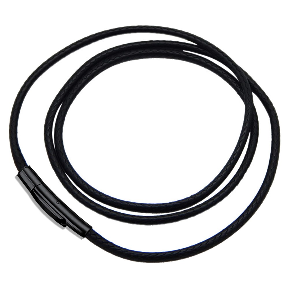 Jewelry Making Wax - 2MM/3MM 45/50/60cm negro impermeable trenzado cordón