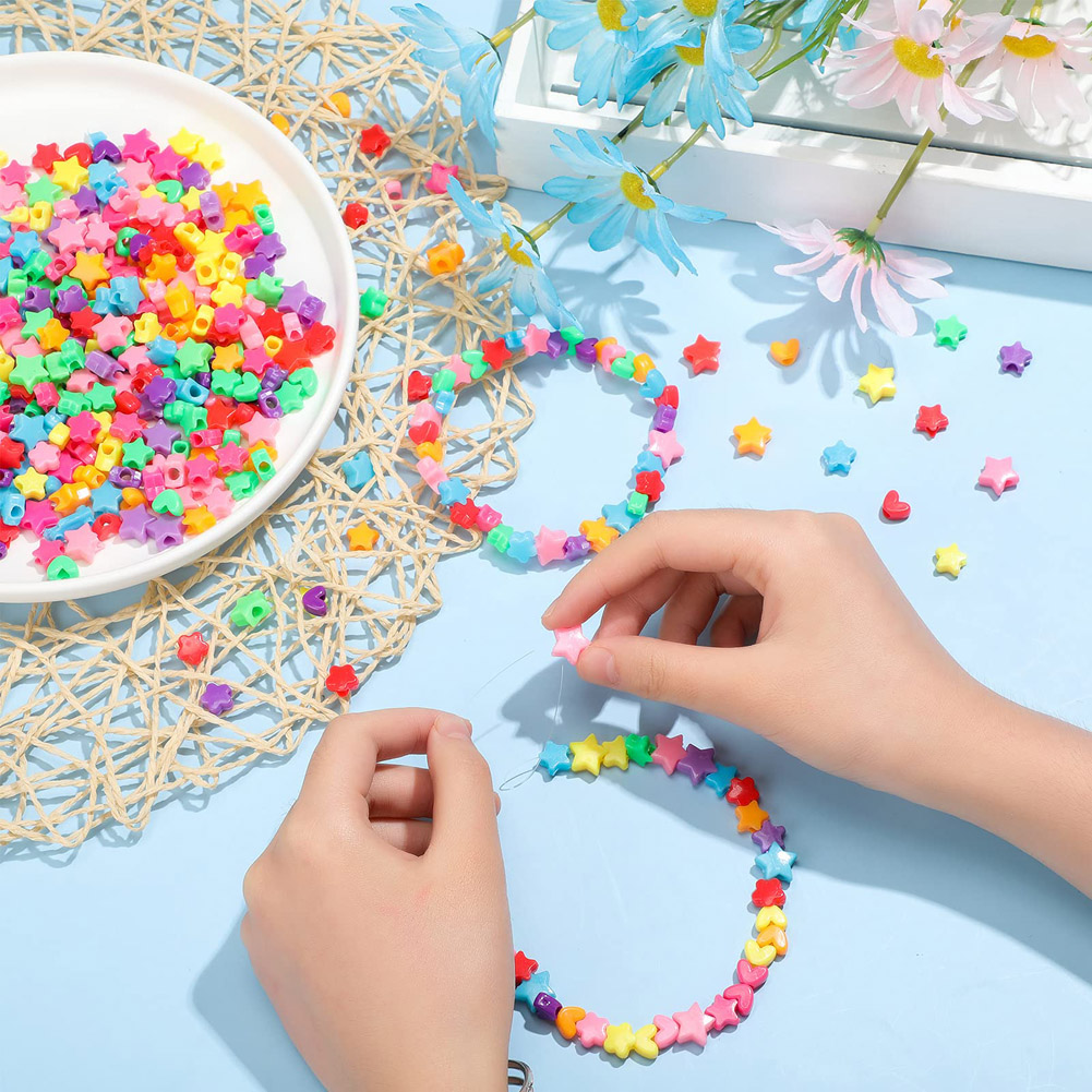 500 Uds DIY juguete hecho a ma - Jewelry Making For 5 Year Old reseña y precio