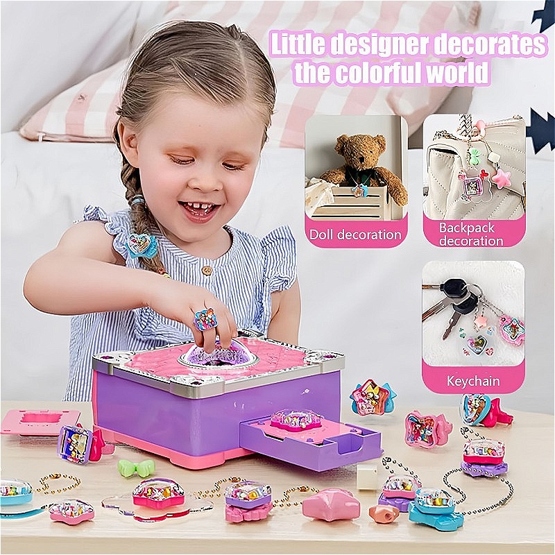 Kit de hacer pegatinas 3D, máq - Jewelry Making Machine reseña y precio