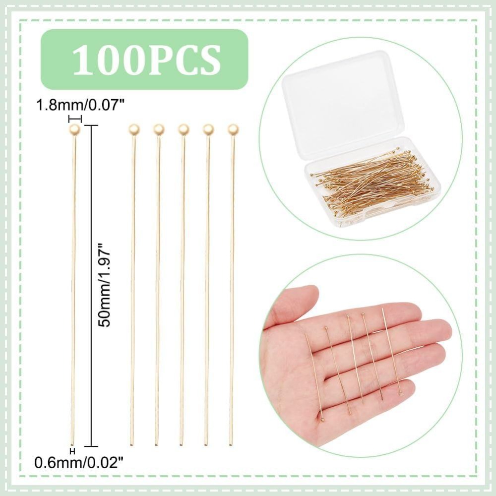 100 unidades de alfileres de c - Eyepin Ball End reseña y precio