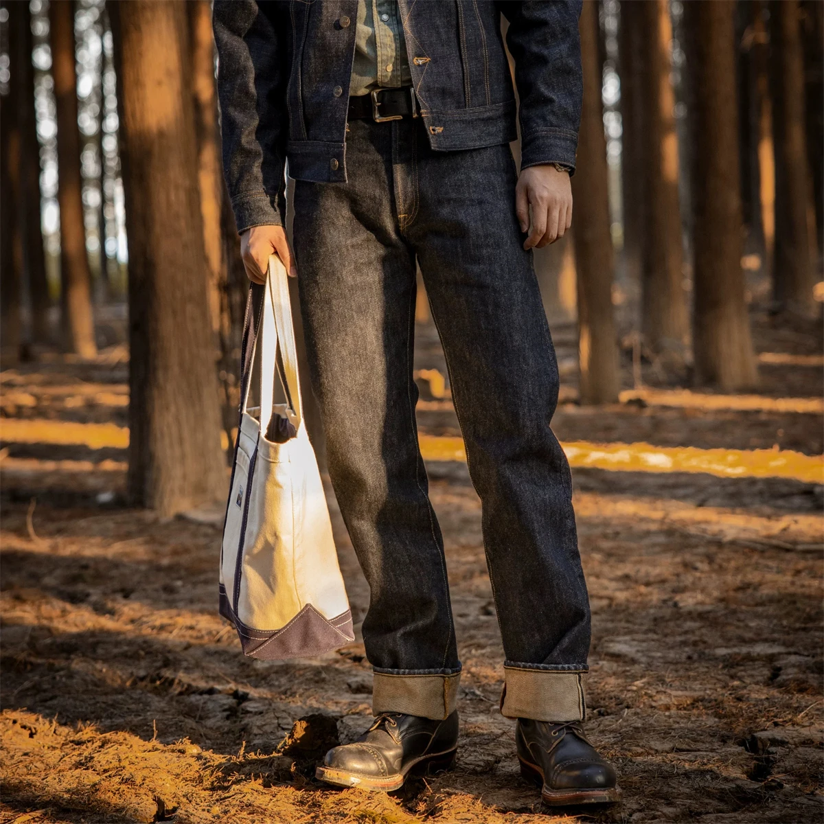 Red Tornado NOIR 21oz Selvedge - Levis Jeans 501 reseña y precio