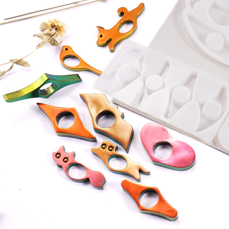 Molde de silicona con espejo d - Jewelry Making Guide Book reseña y precio