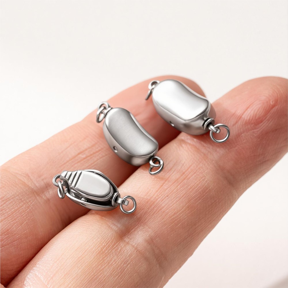 2 piezas de cierres de presión - Jewelry Making Metal reseña y precio
