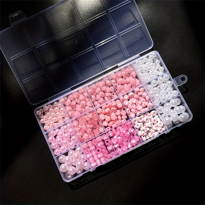Caja de Alfabeto Rosa de 10 Pi - Jewelry Making Kit For Beginners reseña y precio