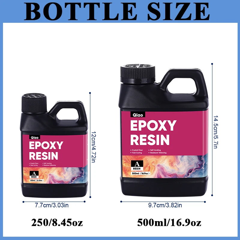 Kit de Resina Epoxi de 500ml/1 - Crystal Bead Mix reseña y precio