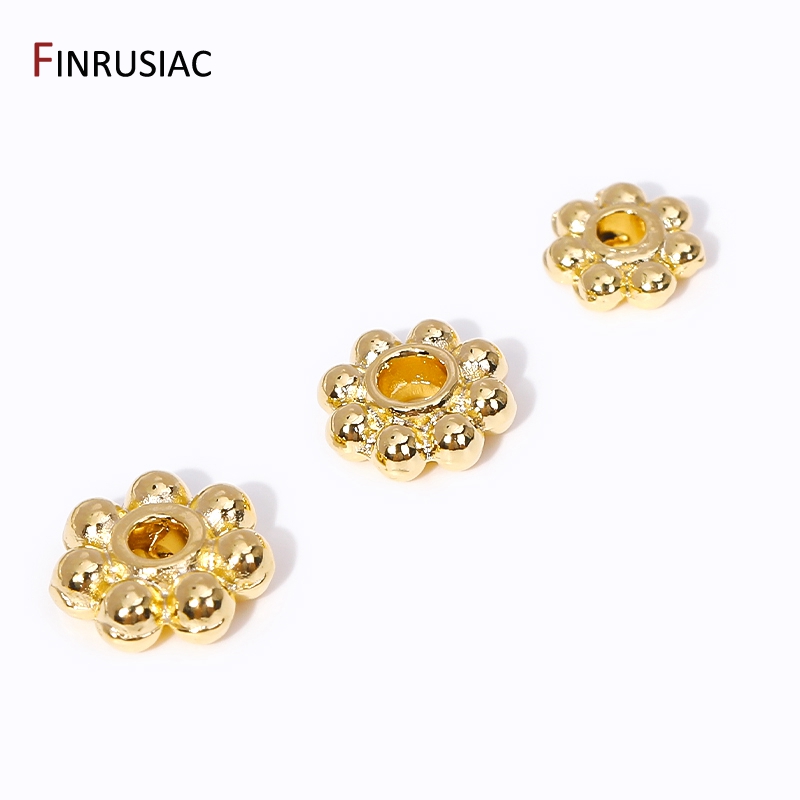 30 Uds 4mm/5mm/6mm 14K chapado - Jewelry Making Bali reseña y precio