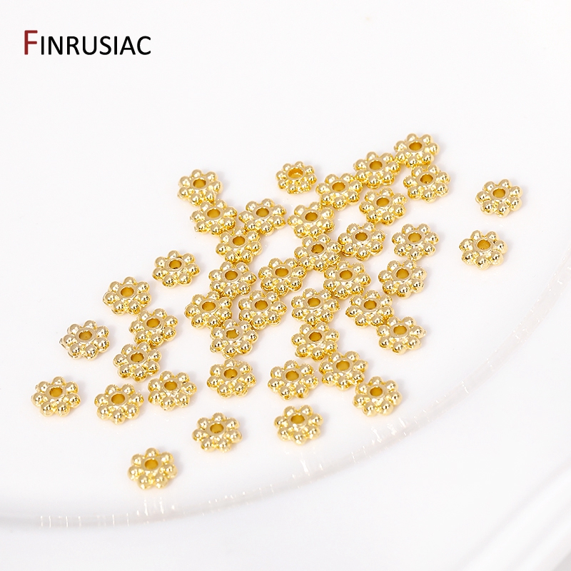 30 Uds 4mm/5mm/6mm 14K chapado - Jewelry Making Bali reseña y precio