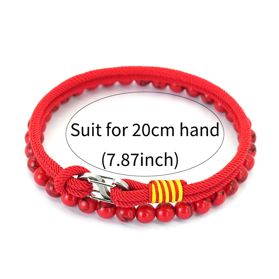 Juego de 2 Pulseras Rojas de l - Jewelry Making Business reseña y precio