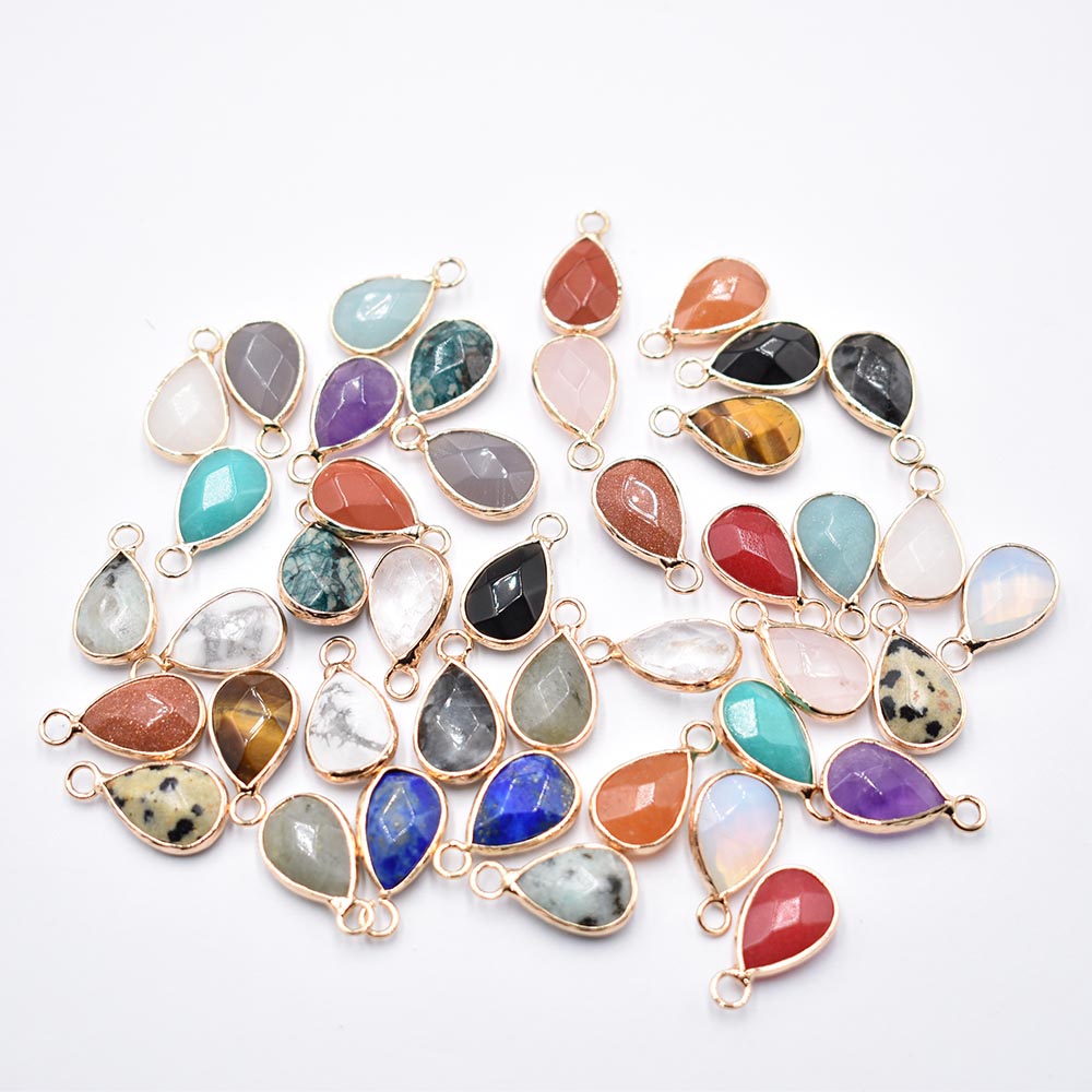 Colgantes de piedra Natural Am - Jewelry Making Amazon reseña y precio