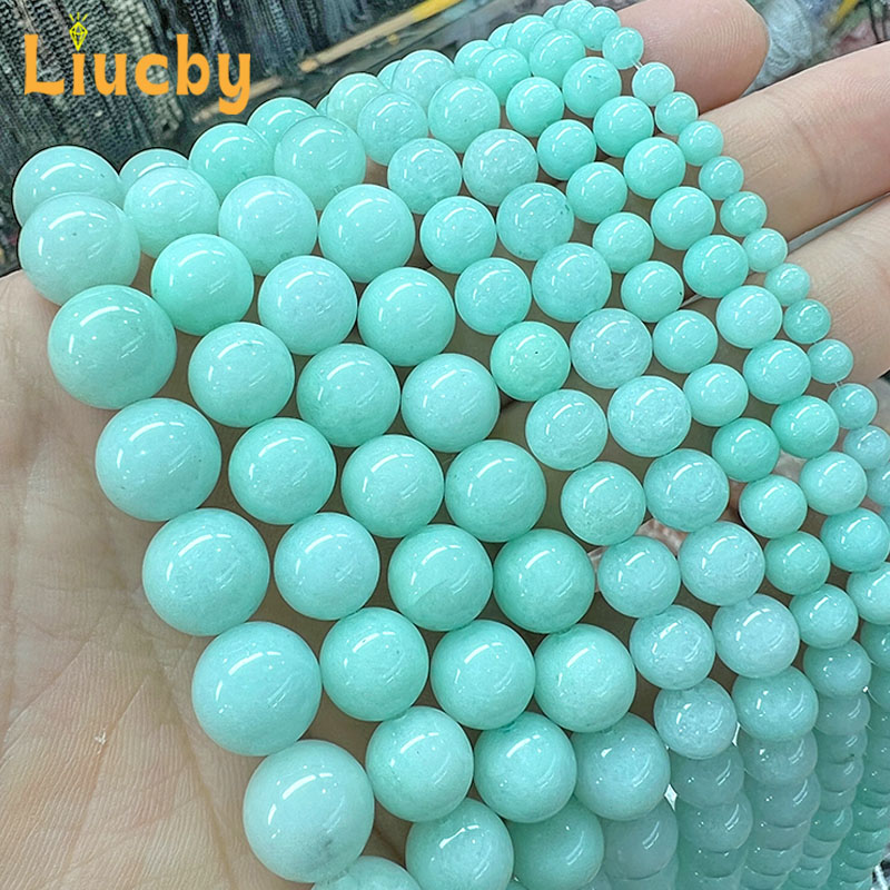 Piedra natural verde, cristal  - Jewelry Making Amazon reseña y precio