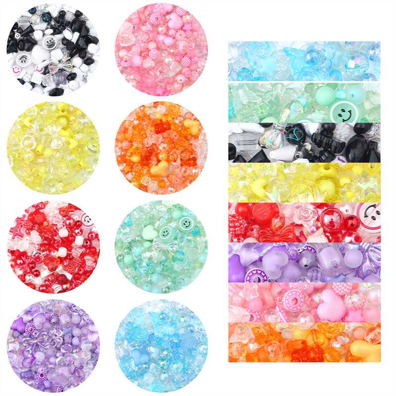 Nueva mezcla de cuentas acríli - Jewelry Making For 5 Year Old reseña y precio