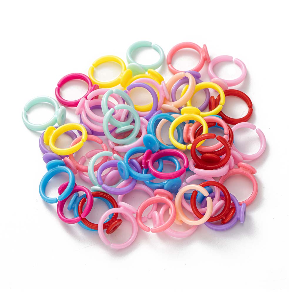100 Uds. Base de anillos ajust - Jewelry Making For 5 Year Old reseña y precio