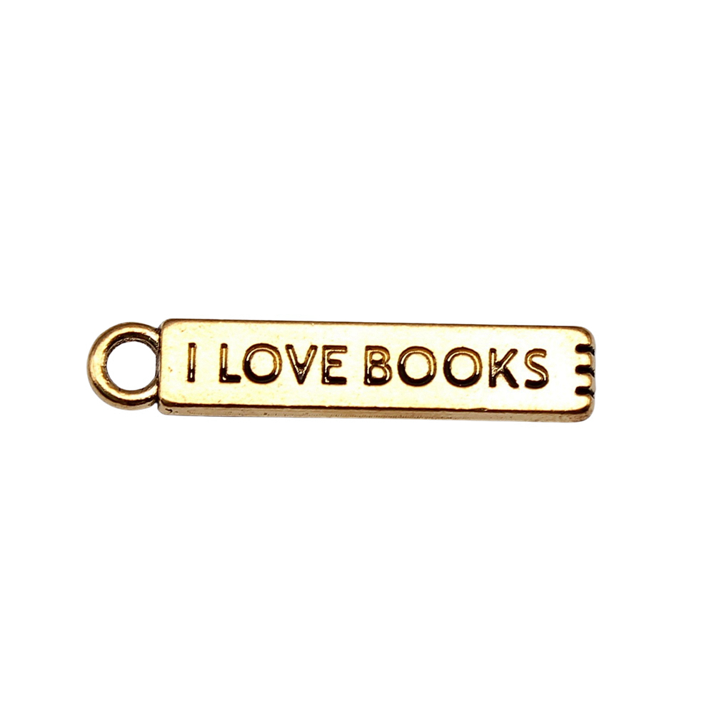 Dijes de I Love Books para mat - Jewelry Making Guide Book reseña y precio