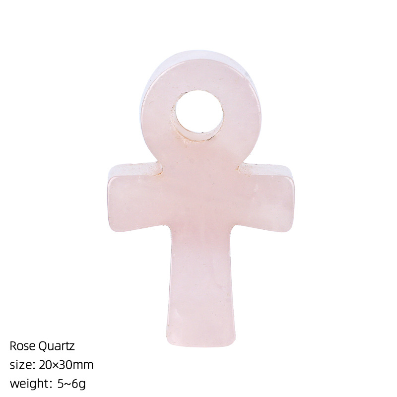 Colgante Cruz Ankh de Cuarzo R - Jewelry Making Michaels reseña y precio