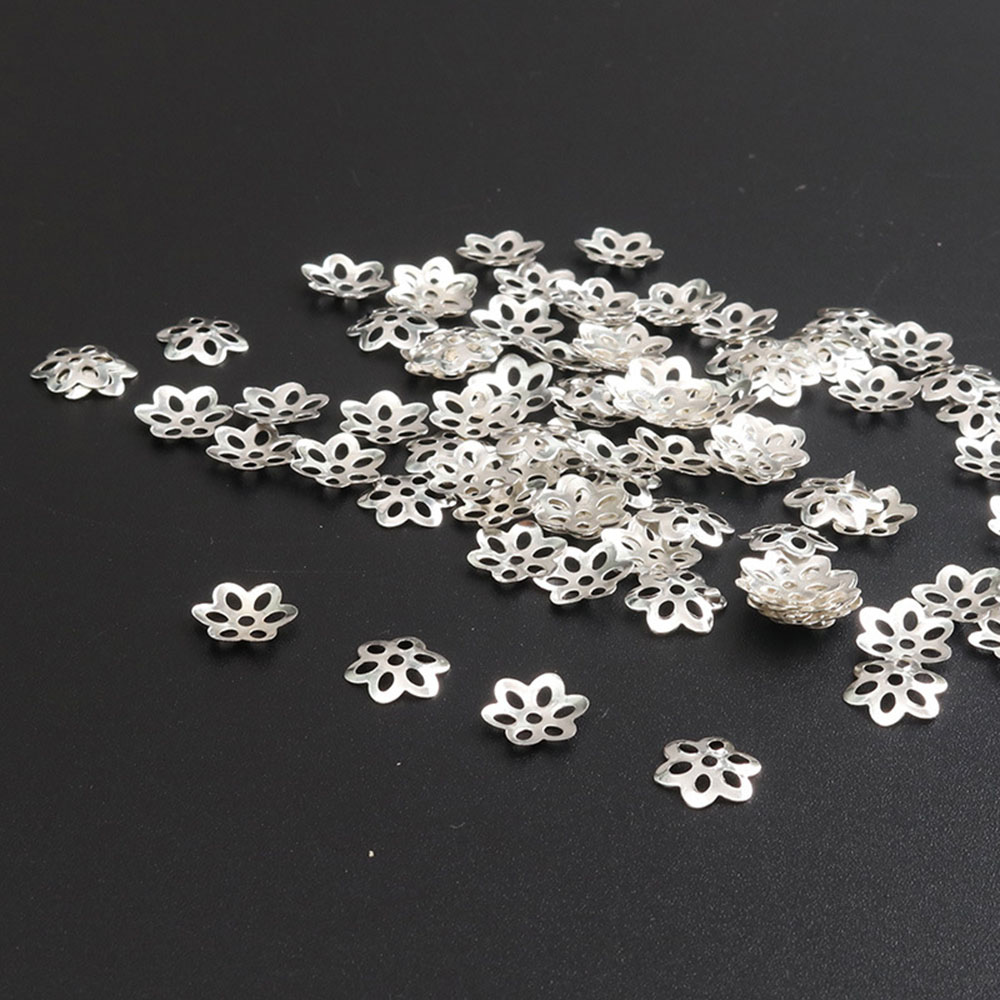Piezas de cuentas de flores pa - Jewelry Making Bali reseña y precio