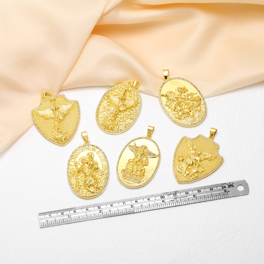 OCESRIO Medallas de San Miguel - Jewelry Making Michaels reseña y precio