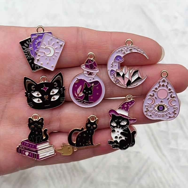 8 Dijes de Gato Dorados para C - Jewelry Making Guide Book reseña y precio