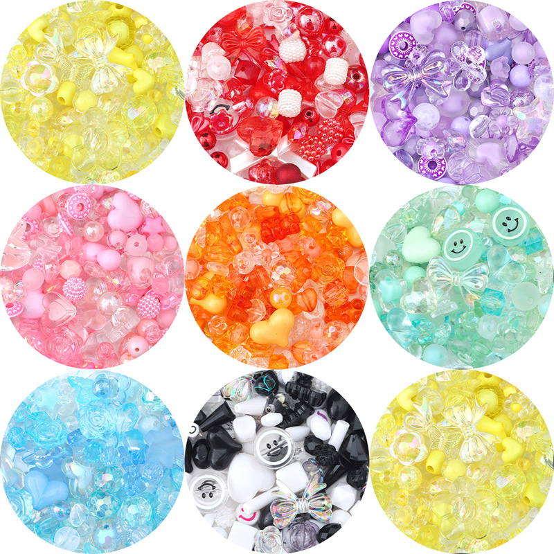 Nueva mezcla de cuentas acríli - Jewelry Making For 5 Year Old reseña y precio