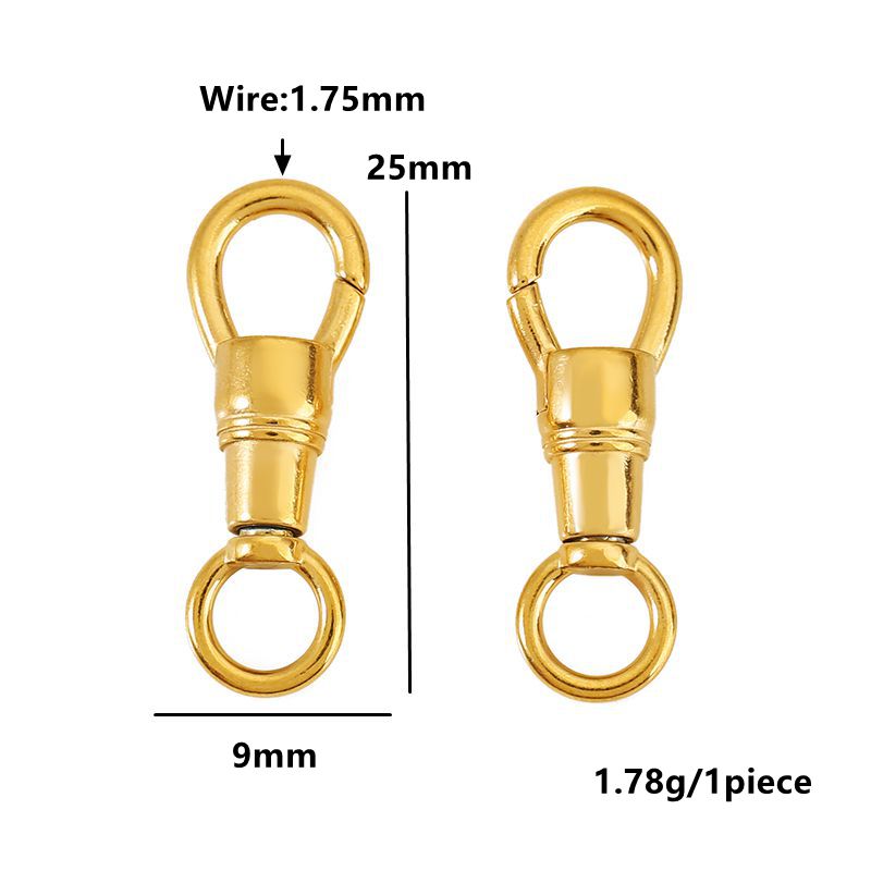 2 piezas de cierres de acero i - Jewelry Making Materials reseña y precio