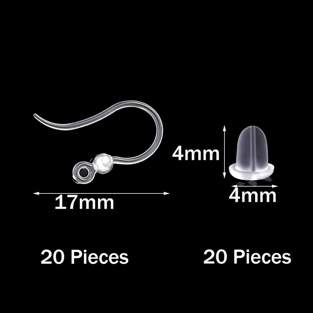 40 Uds. Ganchos para pendiente - Jewelry Making Wire reseña y precio