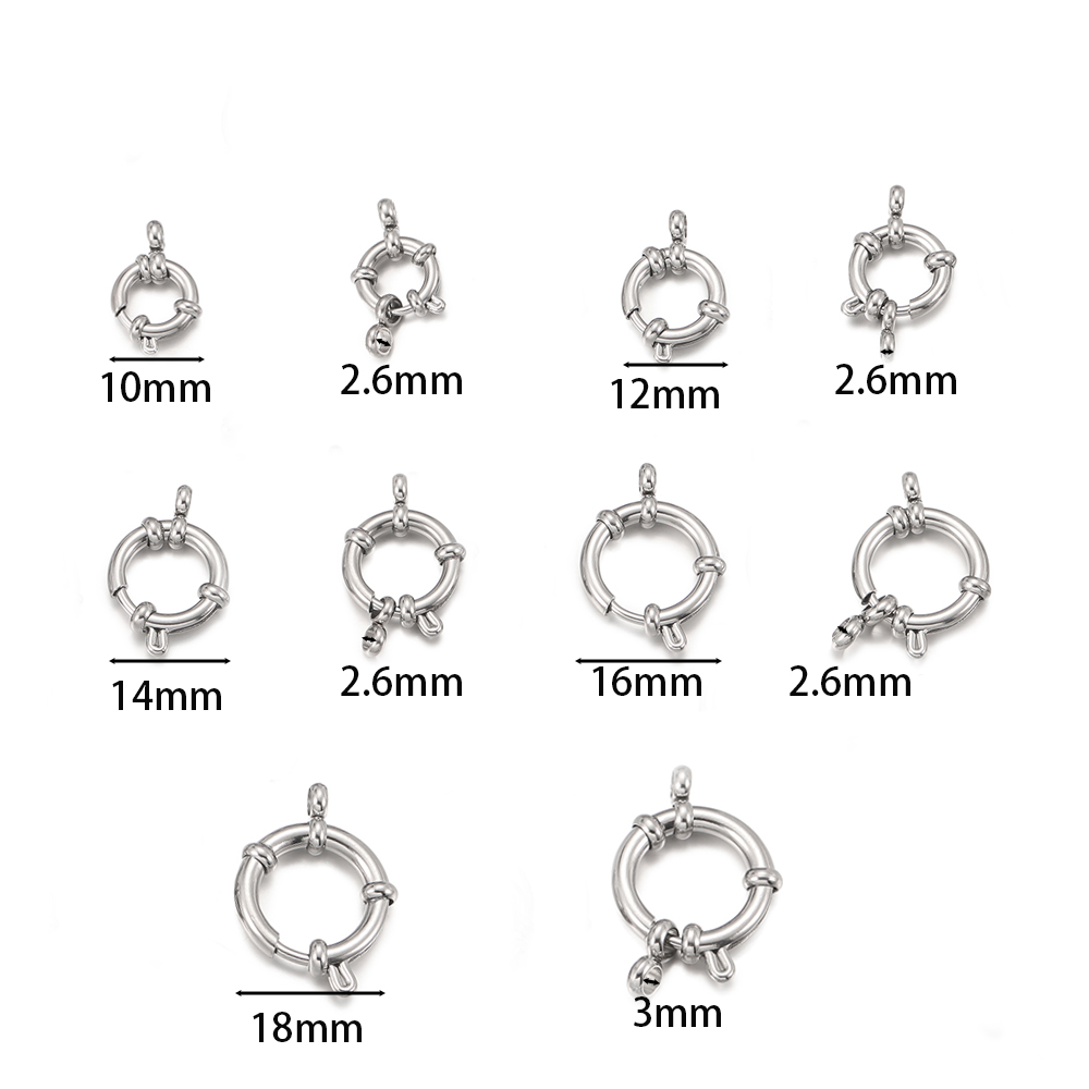 2 Piezas de Cierres de Resorte - Jewelry Making Materials reseña y precio