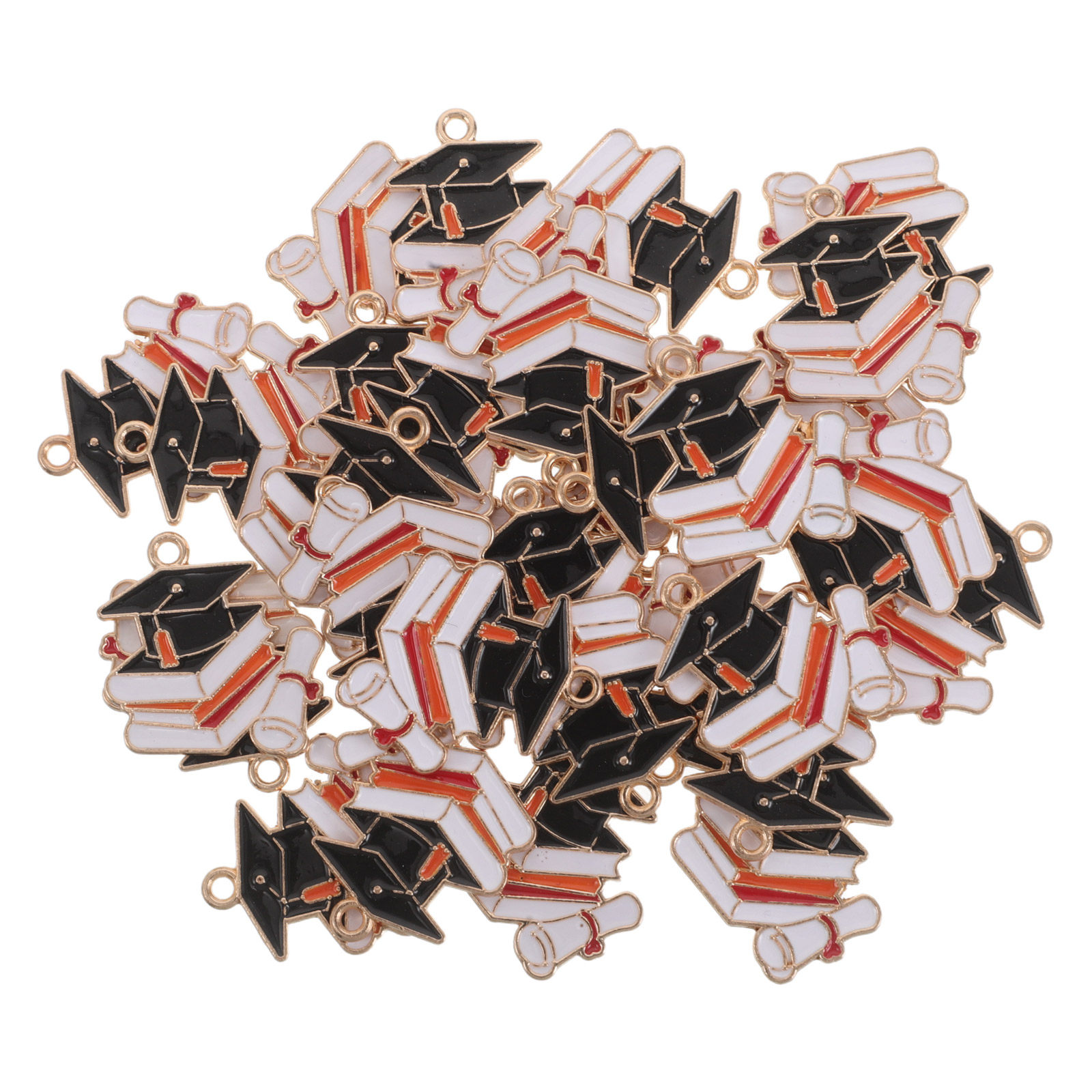50 piezas de dijes de aleación - Jewelry Making Diploma reseña y precio
