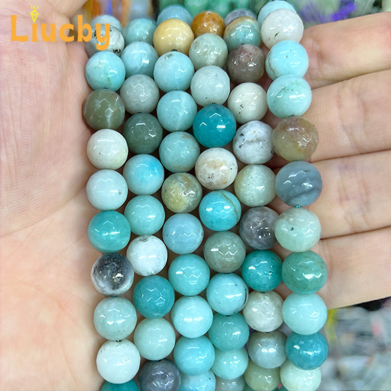 Cuentas facetadas de piedra Na - Jewelry Making Amazon reseña y precio
