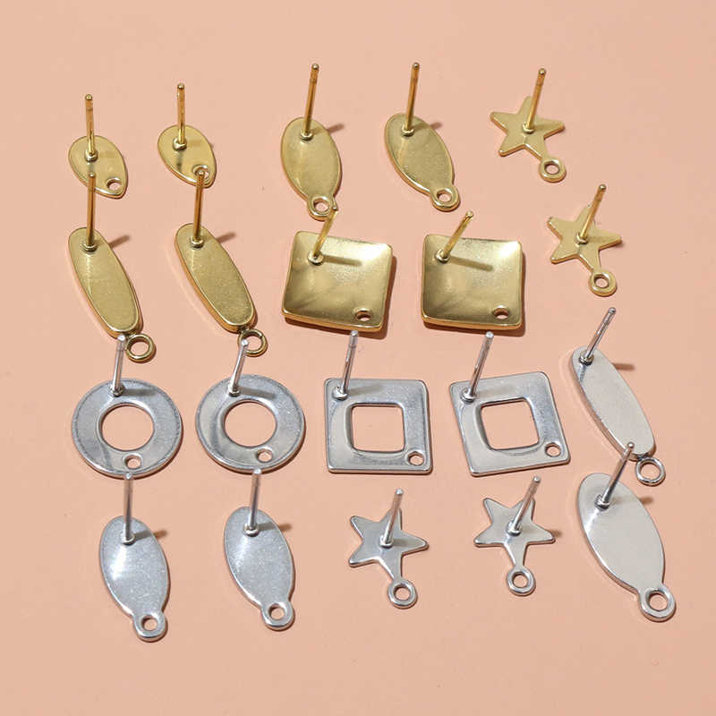 20 piezas de acero inoxidable, - Jewelry Making Metal reseña y precio