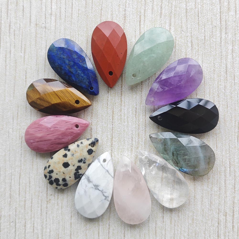 Hermosos colgantes facetados d - Jewelry Making Amazon reseña y precio