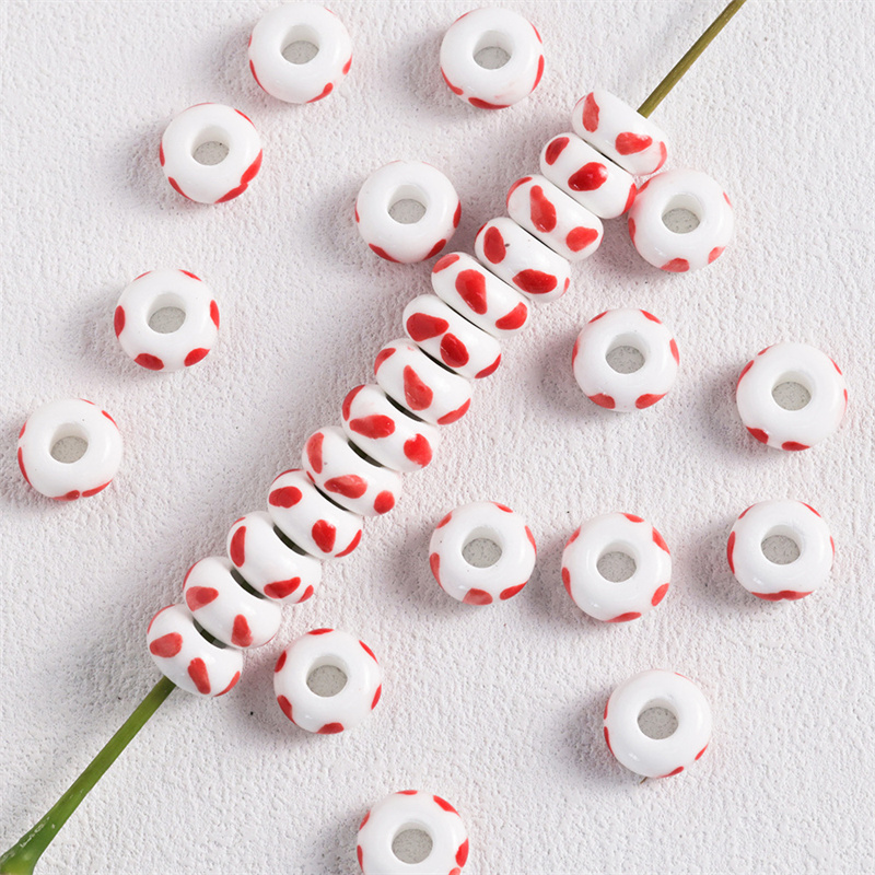 Cuentas sueltas de cerámica co - Jewelry Making For 5 Year Old reseña y precio